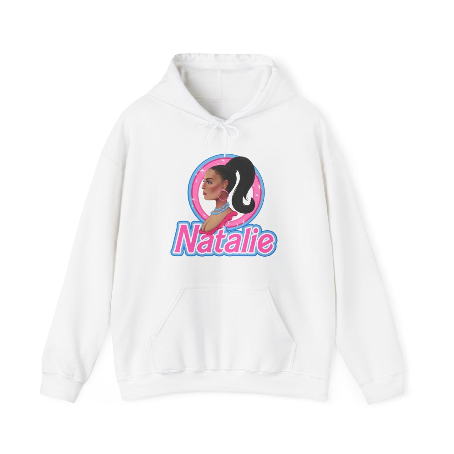 Natalie Carrera Barbie Unisex Hooded Sweatshirt