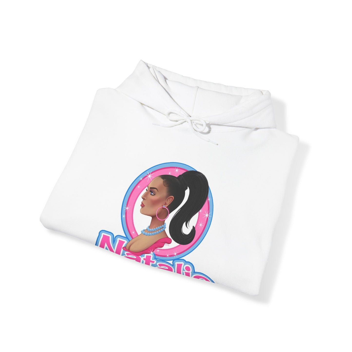 Natalie Carrera Barbie Unisex Hooded Sweatshirt