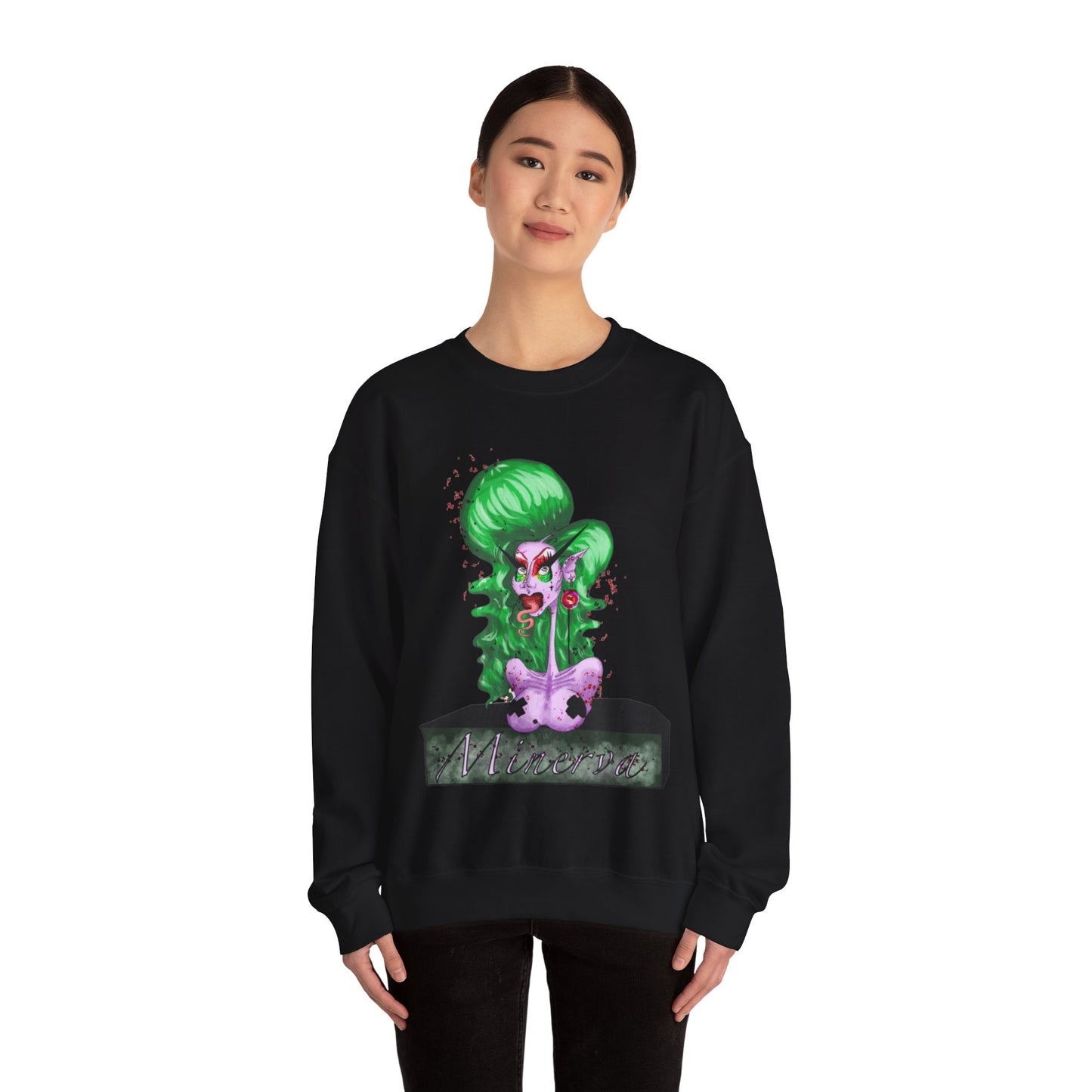 MINERVA "Spooky" Unisex Crewneck Sweatshirt