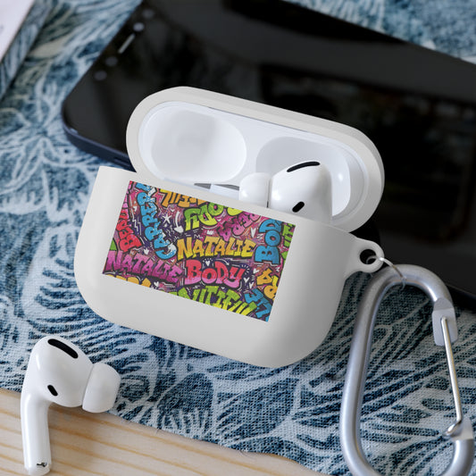 Natalie Carrera Graffiti AirPods and AirPods Pro Case Cover