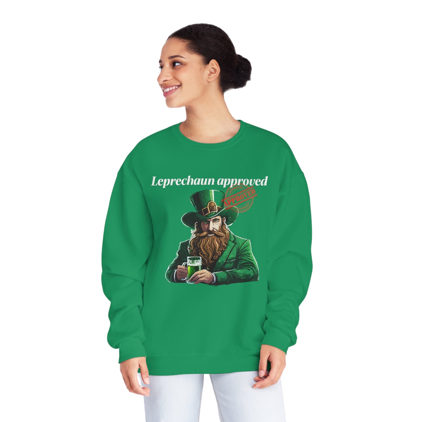 Leprechaun APPROVED - St. Patrick's Day Sweatshirt